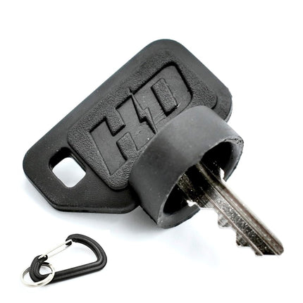 Interruptor HD 2 unidades con llave de encendido de paraguas SÓLO compatible con John Deere EZ-Trak Z225 Z235 Z245 Z255 Z345 Z355 Z375 Z425 Z435 Z445 Z465 Z510 Z520 Z645 Z655 Z665 AUC12681 AM101600 AM131841 AM102439 AM132500