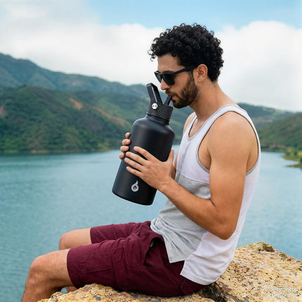 BJPKPK 50oz Large Insulated Water Bottle, Stainless Steel Water Jug
