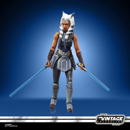 Star Wars The Vintage Collection L'Évasion de l'Ordre 66, The Clone Wars, Pack de 4 Figurines de Collection Ahsoka Tano & Droïdes de 9,5 cm (Exclusivité Amazon)