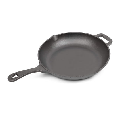 Commercial Chef CHFL10 Seasoned Cast Iron 10 Inch Saute Skillet