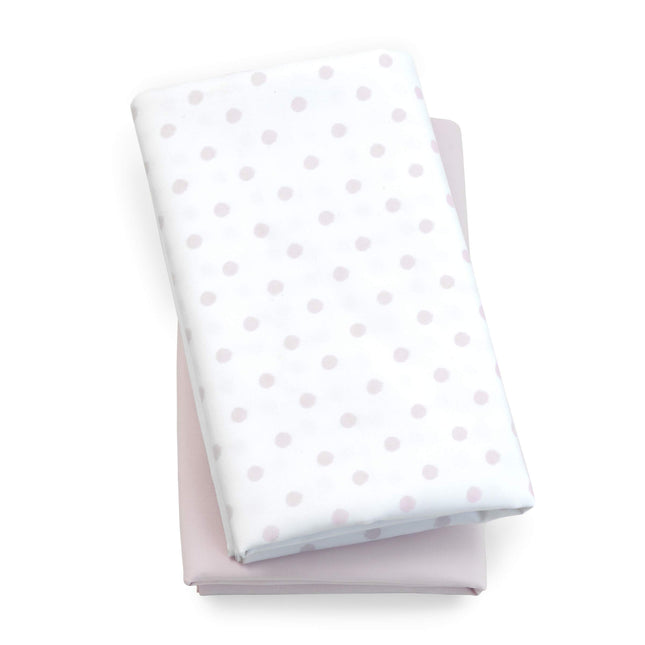 Chicco Lullaby Playard Sheets 2 Piece Set, Pink Do