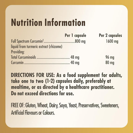 Solgar Full Spectrum Curcumin - 90 Softgels