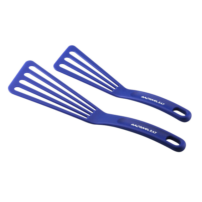 Rachael Ray Tools 2-Piece Nylon Turner Set, Blue