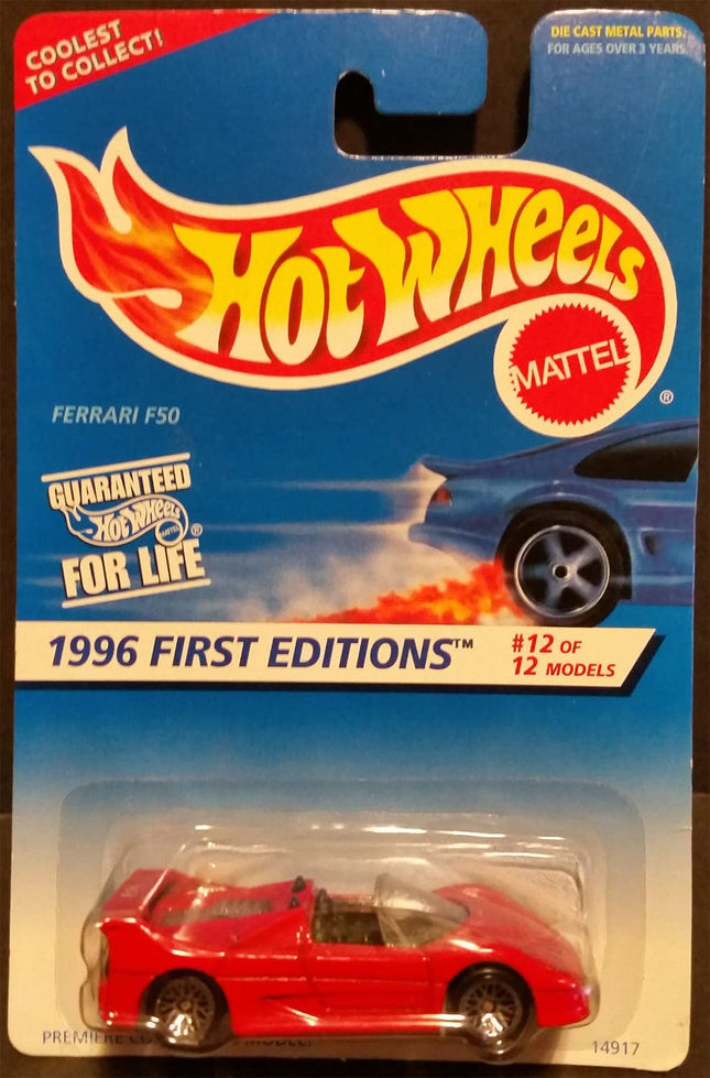 Hot Wheels Ferrari F50 - 1996 1st Editions #12 of 