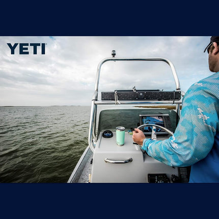 YETI Rambler 20 oz Tumbler, Stainless Steel, Vacuum Insulated with MagSlider Lid, Seafoam