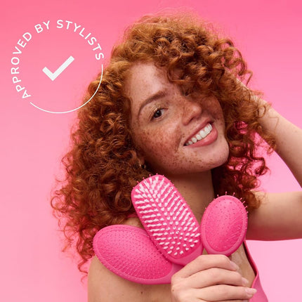 WetBrush Speed Dry Detangler avec Poils Heatflex et Design Ouvert pour un Séchage Plus Rapide, pour Tous Types de Cheveux, Bleu Élémentaire