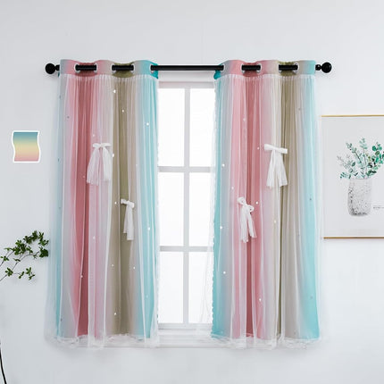 Yancorp Kids Room Curtain - Girls Bedroom, Playroo