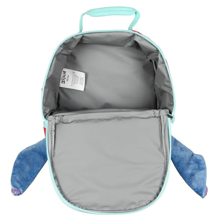 Sac à déjeuner isotherme Disney Lilo et Stitch avec oreilles en velours 3D "Peek-A-Boo" et double compartiment Ohana