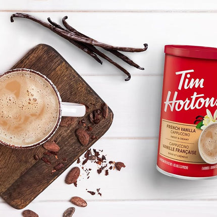 Tim Horton's Hot Cappuccino - French Vanilla