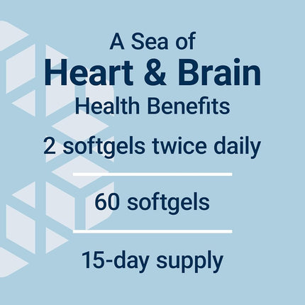 Life Extension Super Omega-3 EPA/DHA Withsesame Ligans and Olive Extract Softgels, 60 Count