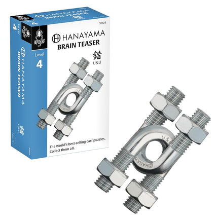 Bepuzzled,U&U Hanayama Metal Brainteaser Puzzle Me