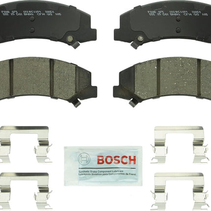 BOSCH BC1159 QuietCast Premium Ceramic Disc Brake Pad Set - Compatible with Select Buick Allure, LaCrosse, Lucerne; Cadillac DTS; Chevrolet Impala, Monte Carlo; FRONT