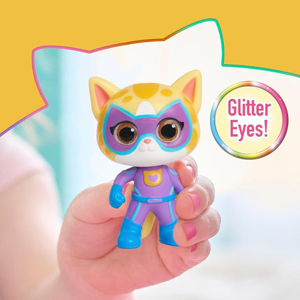 Just Play Disney Junior SuperKitties Su-Purr Charged Bitsy and Sparks Figure Set, Kids Toys for Ages 3 Up