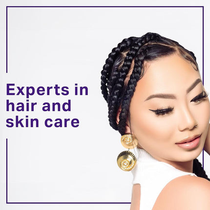 Ampro Shine-n-Jam Magic Fingers Gel for Braids - Provides Firm Hold with Non-Greasy Shine - Strengthens Hair with Silk Proteins - Works on Any Hair Texture to Create Multiple Styles - 454 g