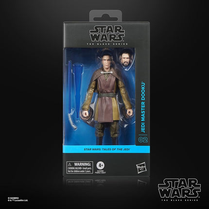Star Wars The Black Series Jedi Master Dooku, Tales of the Jedi Premium Collectible 15-cm Action Figure