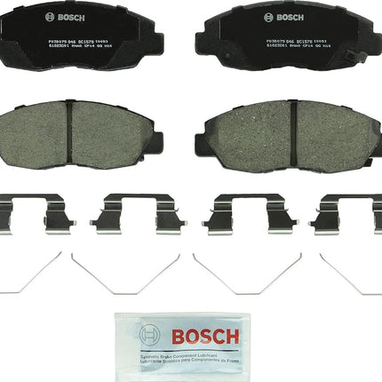 BOSCH BC1578 QuietCast Premium Ceramic Disc Brake Pad Set - Compatible with Select Honda Civic; FRONT