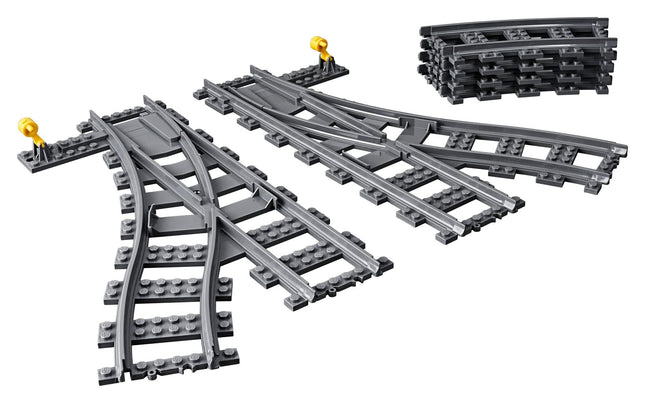 LEGO City 60238 - Vías (8 Piezas) - 2018