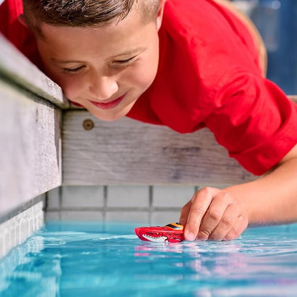 Robo Alive ZURU Robo Boats, White Shark & Dino Shark Boat, 2er-Pack, by ZURU Water Activated Boat Toy, Boys, Bath, Pool (Amazon Exclusive)