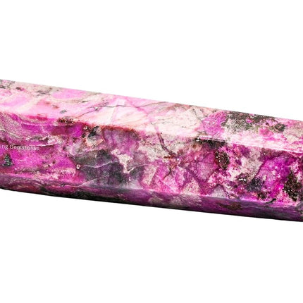 Large Cobalt Calcite Crystal Towers ~ Natural Healing Crystal Point Obelisk for Reiki Healing and Crystal Grid (5.5" to 6" INCH)