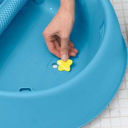 Skip Hop 235465 Moby Smart Sling 3-Stage Baby Bath Tub, Blue