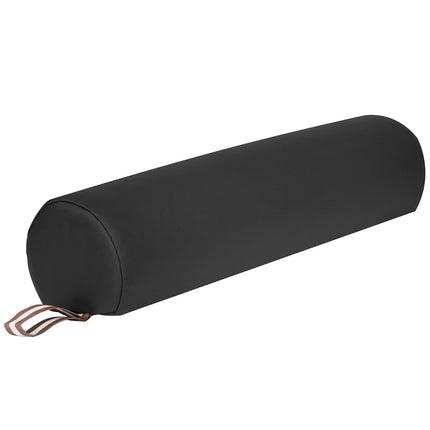 Mt Massage 6" 3/4 Round Massage Bolster for Massage Tables- Black