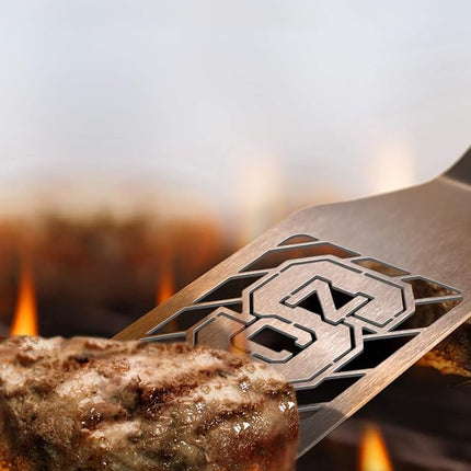 NCAA Nc State Wolfpack 3PC BBQ Set, Heavy Duty Stainless Steel Grilling Tools