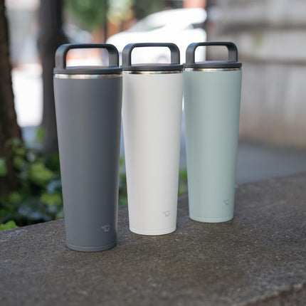 Zojirushi SX-LA89H Stainless Carry Tumbler 30 fl oz (887 ml), Pale White