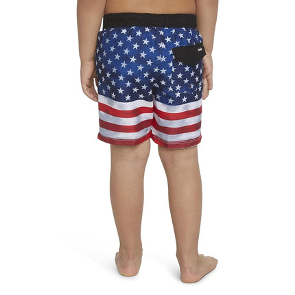 Pantalones cortos de baño Hurley para niño, Americana Tie Dye, 3T