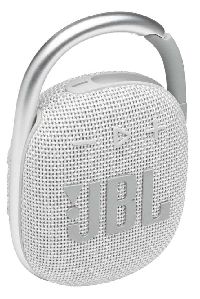 Lot de 2 enceintes Bluetooth sans fil étanches JBL Clip 4 (blanc)