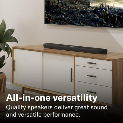 Yamaha SR-B20A Sound Bar with Built-in Subwoofers and Bluetooth