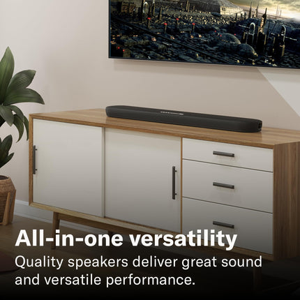 Barra de sonido Yamaha SR-B20A con subwoofers integrados y Bluetooth