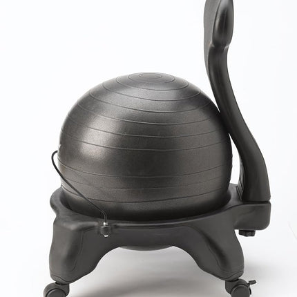 Gaiam Classic Balance ball Chair - Charcoal