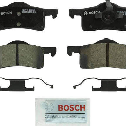 BOSCH BC935 QuietCast Premium Ceramic Disc Brake Pad Set - Compatible with Select Ford Expedition; Lincoln Navigator; REAR