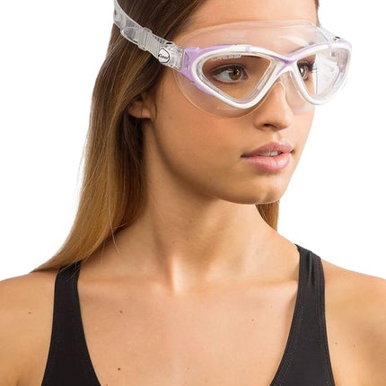 Cressi Planet, Clear/White/Pink, Clear Lens