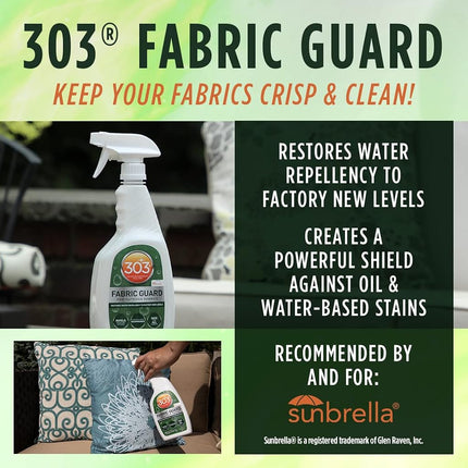 303 Products 30606 Fabric Guard in Spray Bottle 32 Oz, White