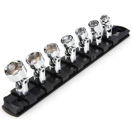 TEKTON 1/4 Inch Drive Universal Joint Socket Set, 