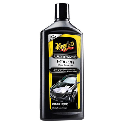 Meguiar's G19216EU Ultimate Car Polish Pre-Waxing Glaze 473ml. for deep Reflections and Maximum Gloss