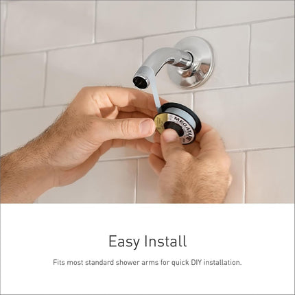 Moen S6345 Velocity Two-Function 8-1/2" Diameter Spray Rainshower Showerhead, Chrome