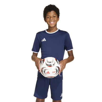 adidas Boys Entrada 26 Jersey, Team Navy Blue/Whit