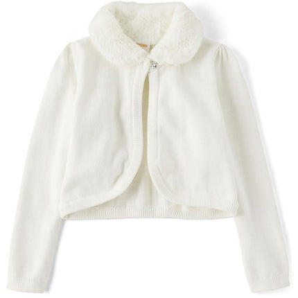 Gymboree,and Toddler Long Sleeve Cardigan Sweaters, Soft White, 18-24 Months