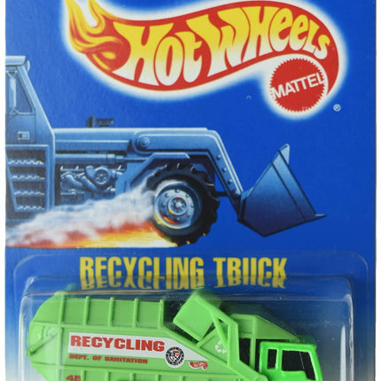 Hot Wheels Recycling Truck, Green #143