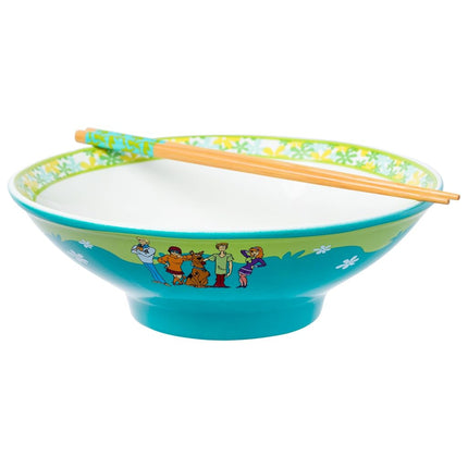 Silver Buffalo Scooby-Doo Ceramic Ramen Bowl with 