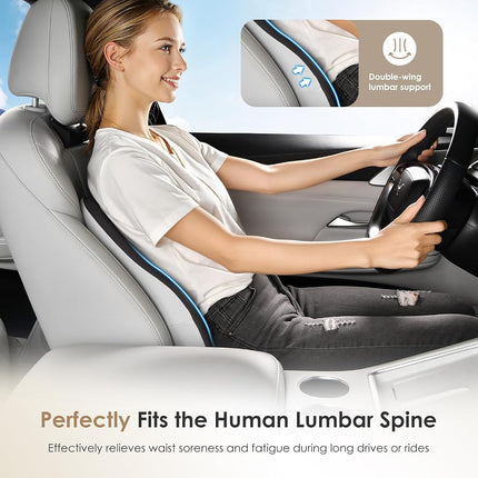 FLORICH Seat Cushion and Lumbar Support Pillow