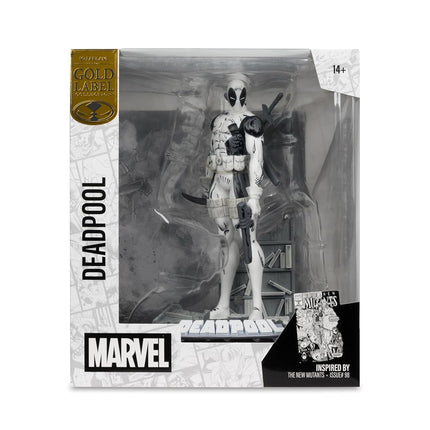 McFarlane -Marvel Collection 1: 10th Deadpool (The New Mutants #98) Label Gold