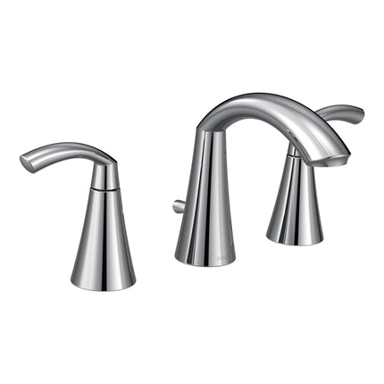 Moen T6173 Glyde Two-Handle High Arc Bathroom Fauc