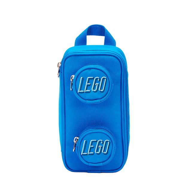 LEGO Brick Pouch, Blue, Pencil Case, Pouch