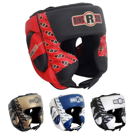 Ringside (RINAV) Apex Headgear, Black/Red, Large/X-Large