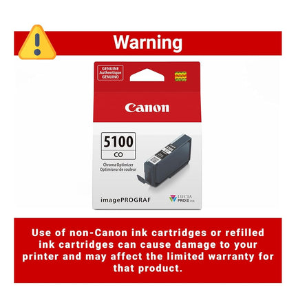 Canon PFI-5100 Genuine Chroma Optimizer Ink Tank, Compatible with ImagePROGRAF PRO-310 Printers