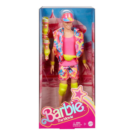 Barbie THE MOVIE , Ken Doll , inLine Skating Outfit, iconic look from the film, neon skate gear, HRF28