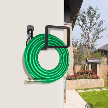 Sageme Metal Hose Reel,Hose Holder Hose Hanger Heavy Duty Hose Holders Wall Mount, Hook for Garden Hose/Expandable Hose/Water Hose/Pocket Hose/Flexable Hose(Hose Holder 150 Ft)